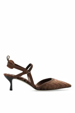 Fendi BROWN Heeled shoes "Colibr_x001a_ Lite"
