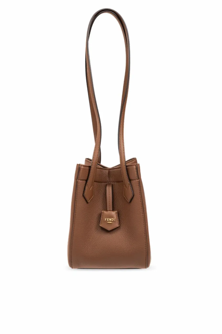 Fendi BROWN ‘Origami Mini’ Shoulder Bag