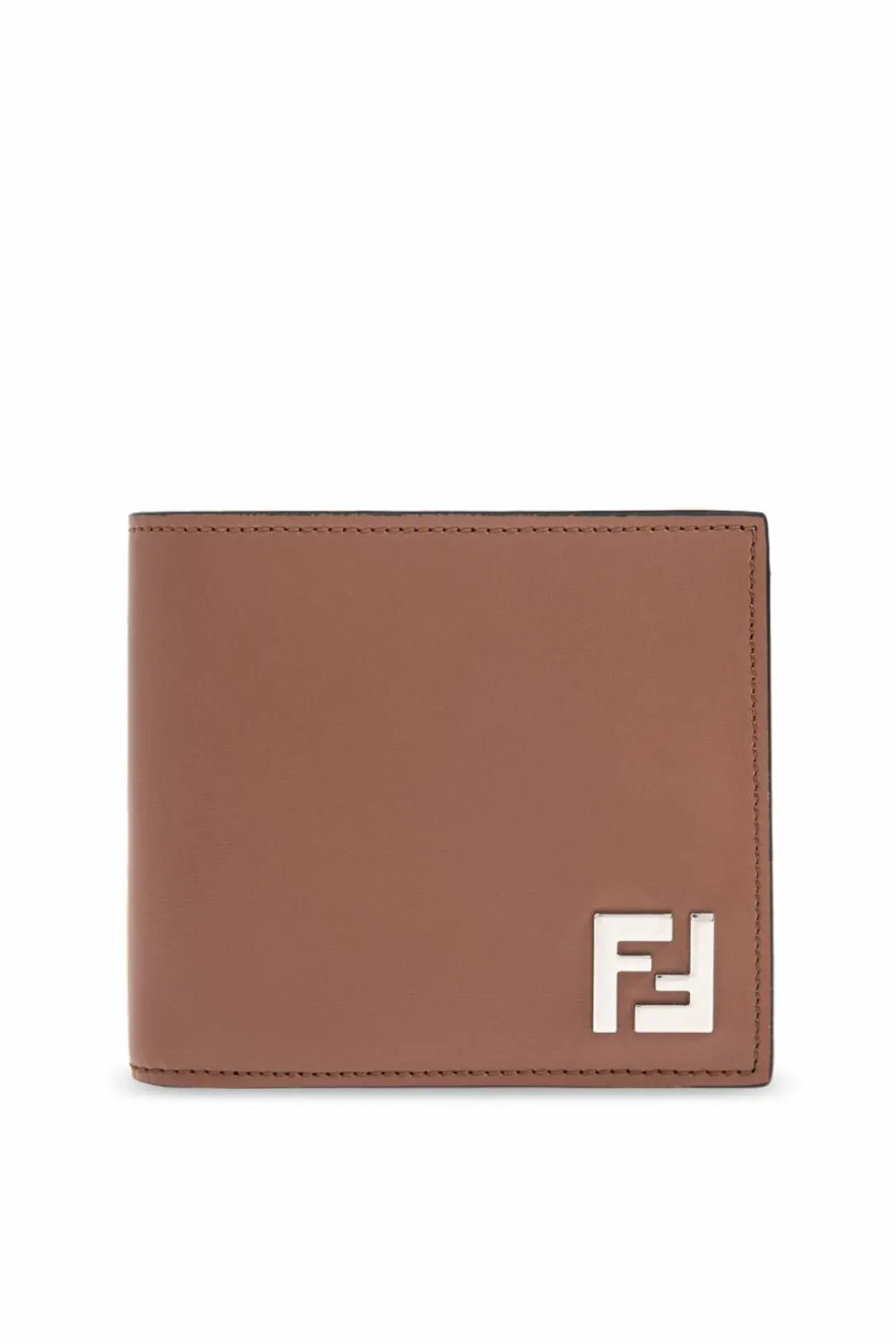 Fendi BROWN Portfolio with logo