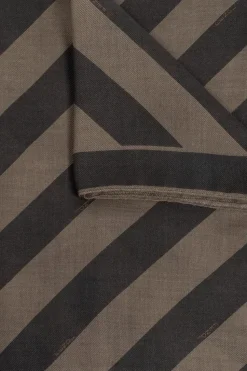 Fendi BROWN Scarf with logo