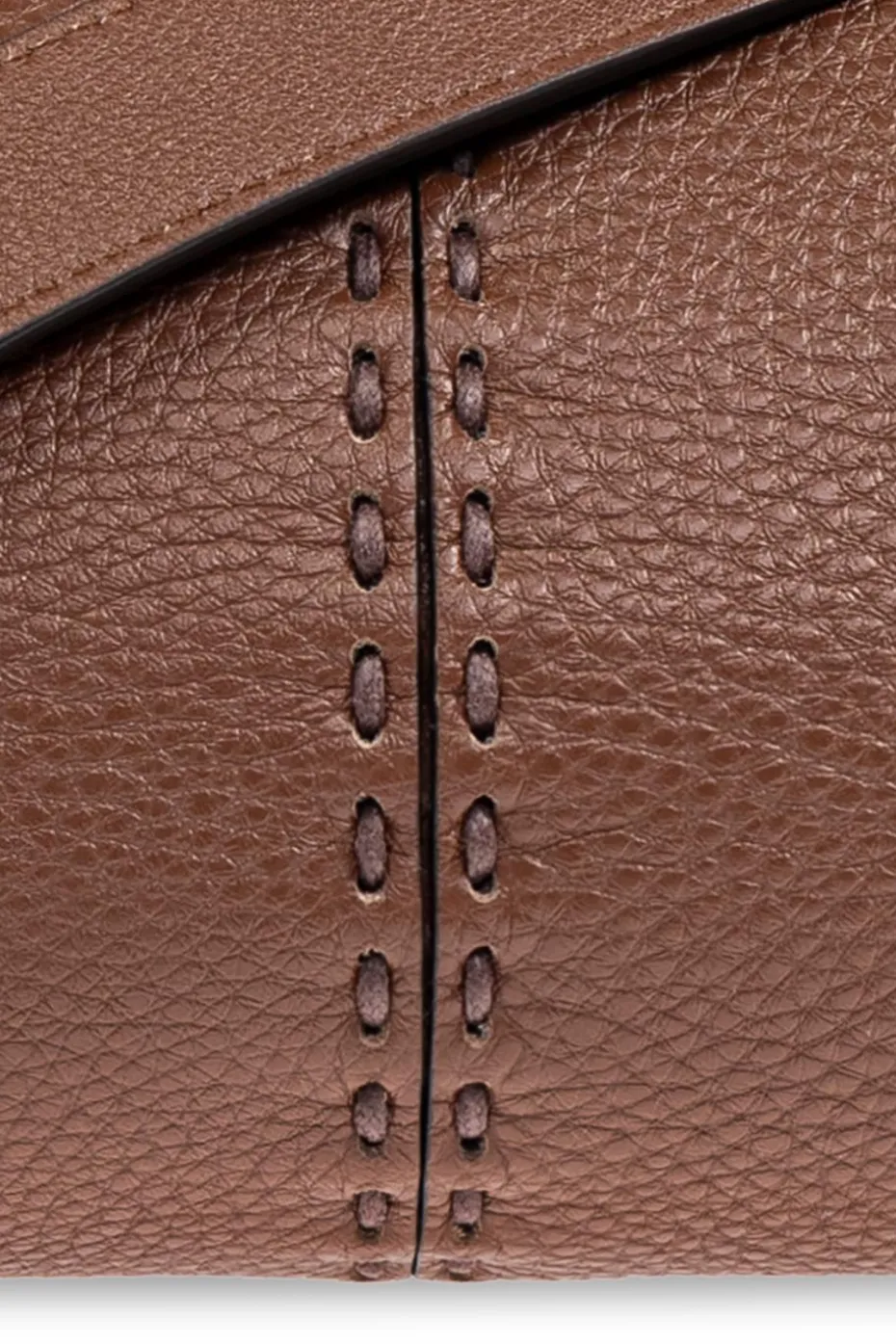 Fendi BROWN Shoulder bag `Siesta Small`