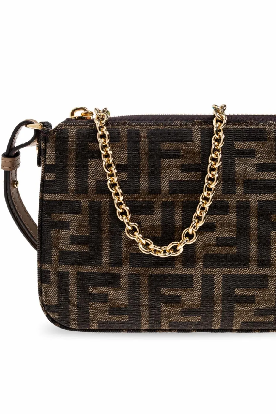 Fendi BROWN Shoulder bag "Baguette"