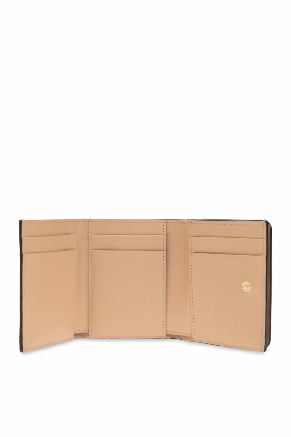 Fendi BROWN Wallet with floral motif