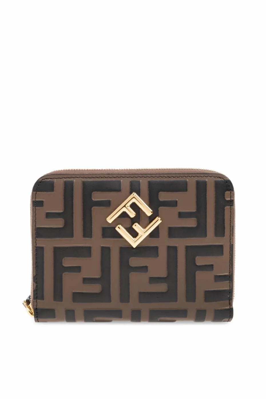 Fendi BROWN Wallet with logo