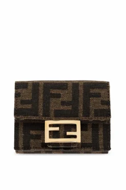 Fendi BROWN Wallet with monogram