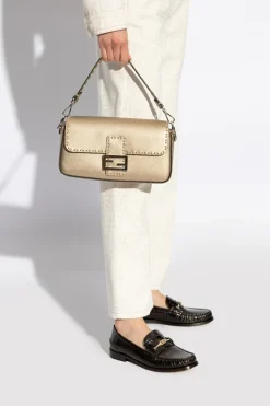 Fendi GOLD Shoulder bag Baguette