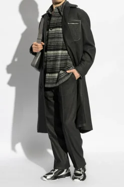 Fendi GREY Cashmere coat