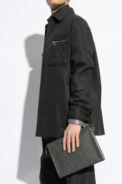 Fendi GREY Handbag Diagonal