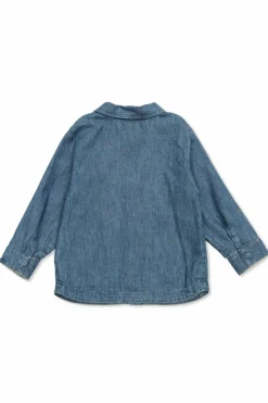 Fendi Kids BLUE Denim shirt