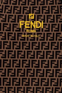 Fendi Kids BROWN Monogrammed sweater