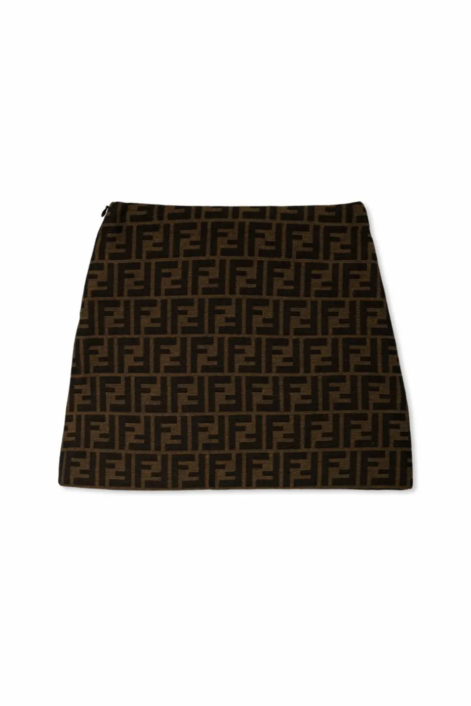 Fendi Kids BROWN Skirt with monogram