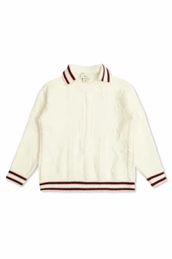 Fendi Kids cream Wool sweater