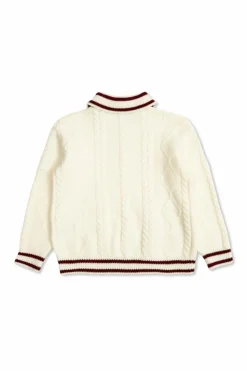 Fendi Kids cream Wool sweater
