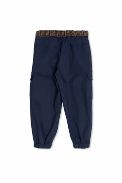 Fendi Kids NAVY BLUE Cargo pants