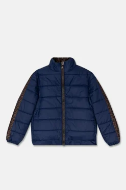 Fendi Kids NAVY BLUE Reversible jacket