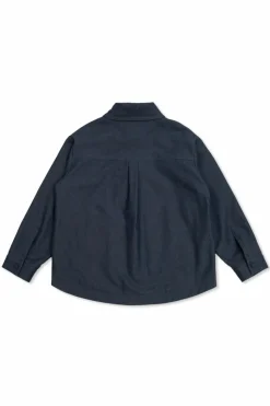 Fendi Kids NAVY BLUE Shirt with pockets