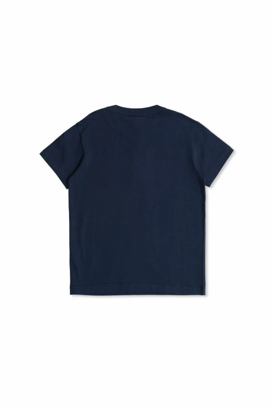 Fendi Kids NAVY BLUE T-shirt with a colorfully printed logo