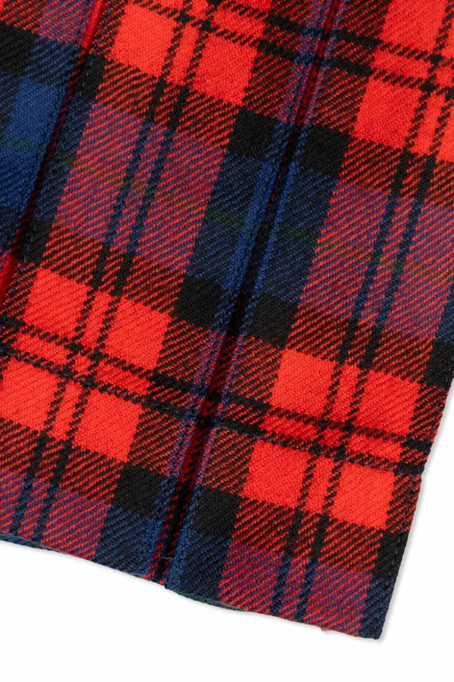 Fendi Kids RED Plaid pattern skirt