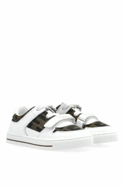 Fendi Kids WHITE Sneakers with logo