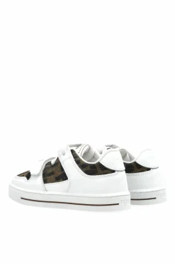 Fendi Kids WHITE Sneakers with logo