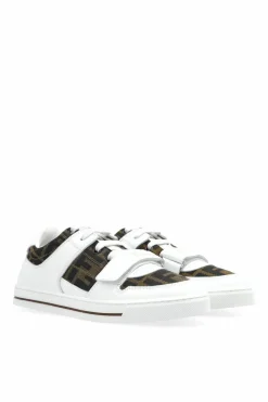 Fendi Kids WHITE Sneakers with logo