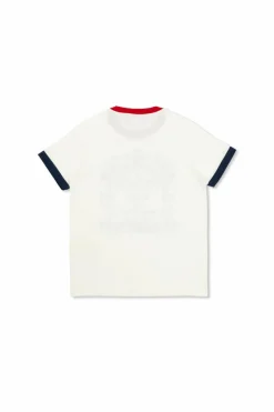 Fendi Kids WHITE T-shirt with colorful print