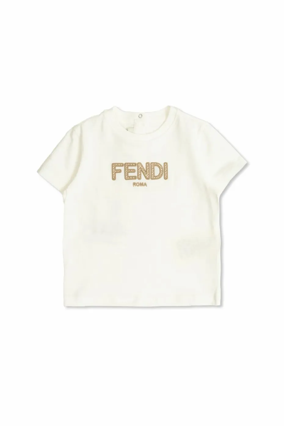 Fendi Kids WHITE T-shirt with logo