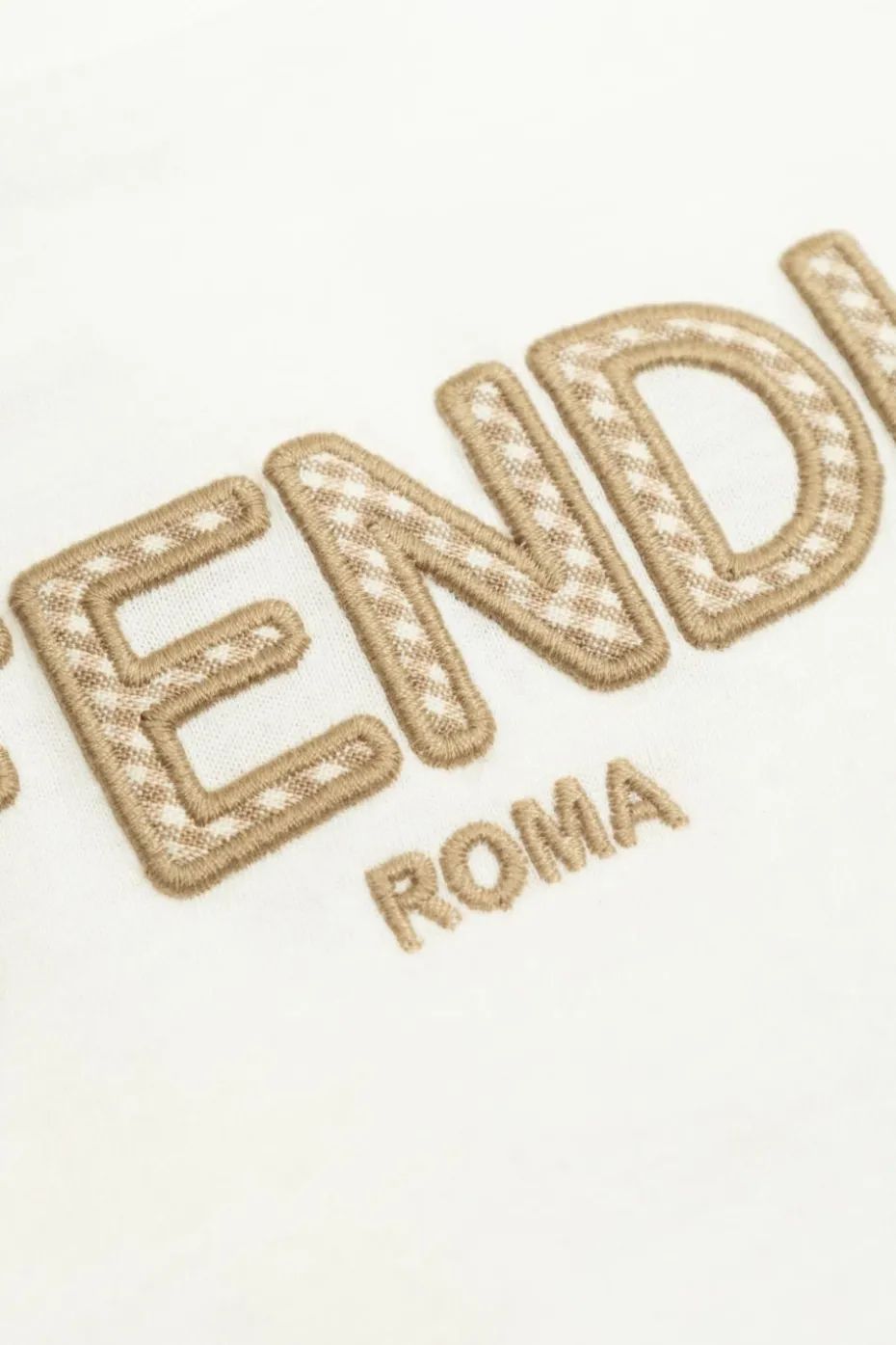 Fendi Kids WHITE T-shirt with logo