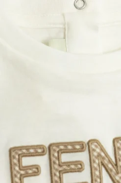 Fendi Kids WHITE T-shirt with logo