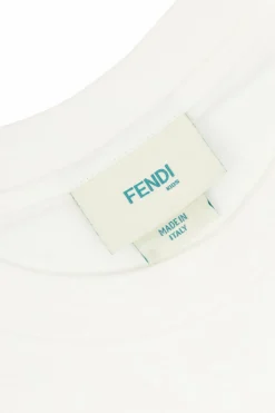 Fendi Kids WHITE T-shirt with print