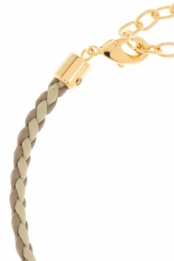 Fendi MULTICOLOUR Leather bracelet with logo