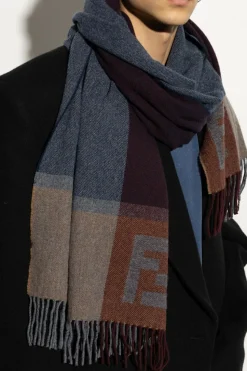 Fendi MULTICOLOUR Wool scarf