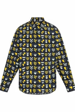 Fendi NAVY BLUE Cotton shirt