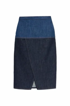Fendi NAVY BLUE Denim skirt
