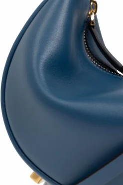 Fendi NAVY BLUE Fendigraphy Mini Handbag