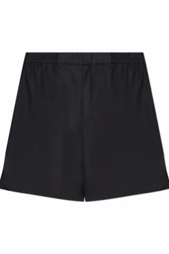 Fendi NAVY BLUE Logo shorts