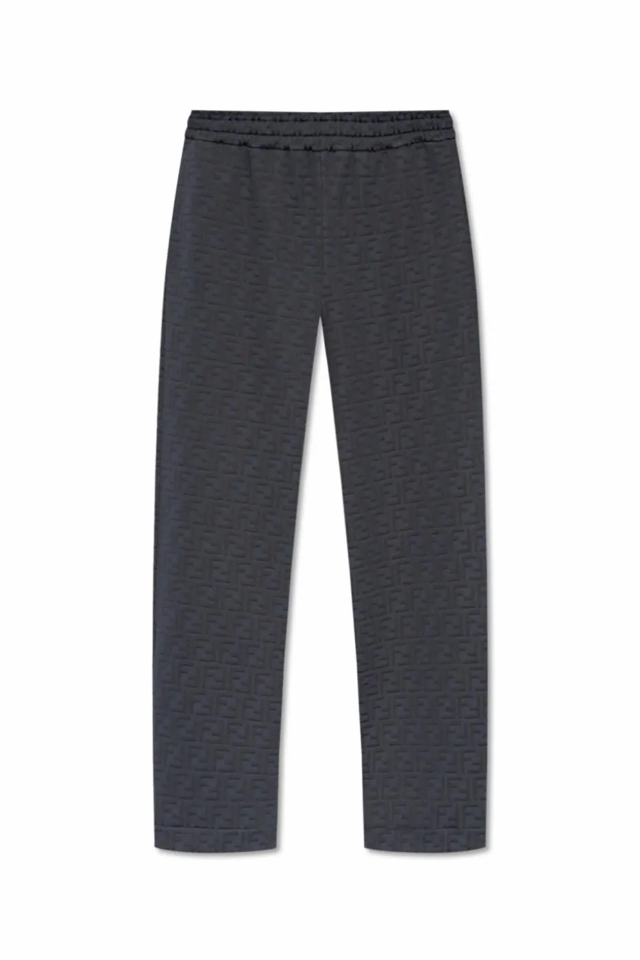 Fendi NAVY BLUE Pants with monogram
