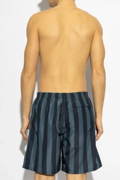 Fendi NAVY BLUE Swim trunks