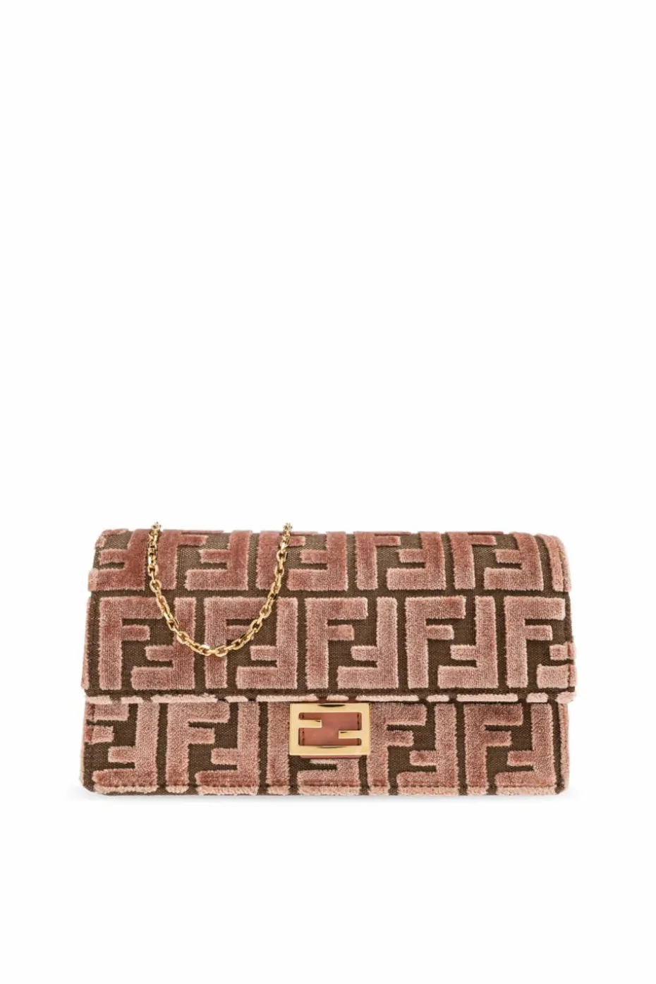 Fendi PINK Baguette belt wallet