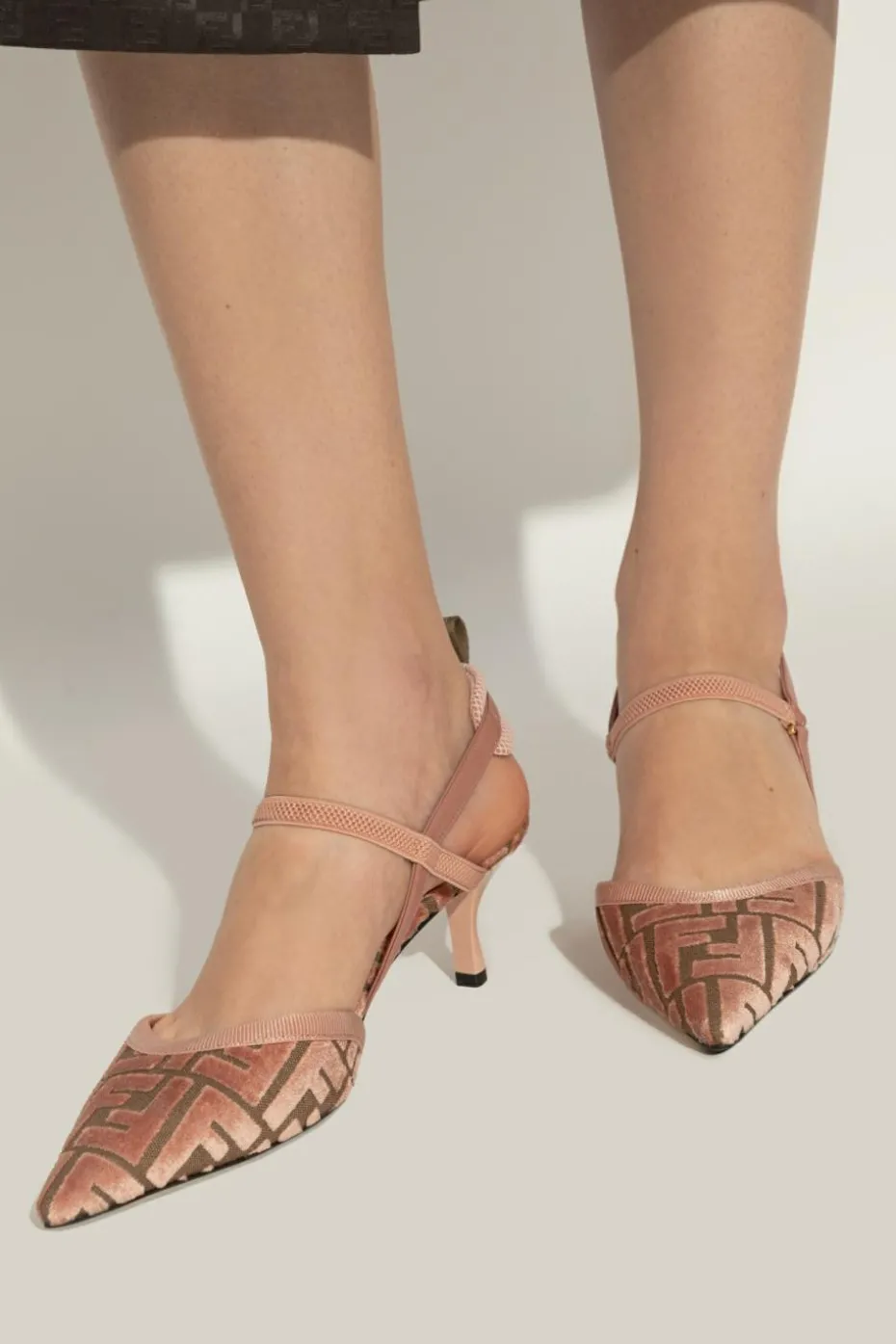 Fendi PINK Heeled shoes "Colibr_x001a_ Lite"