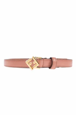 Fendi PINK Leather belt
