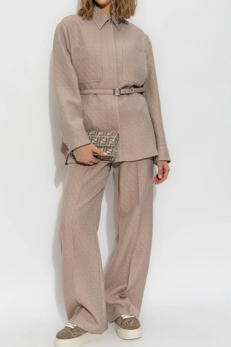Fendi PINK Wool jacket