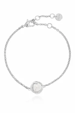 Fendi SILVER Bracelet with pearl charm