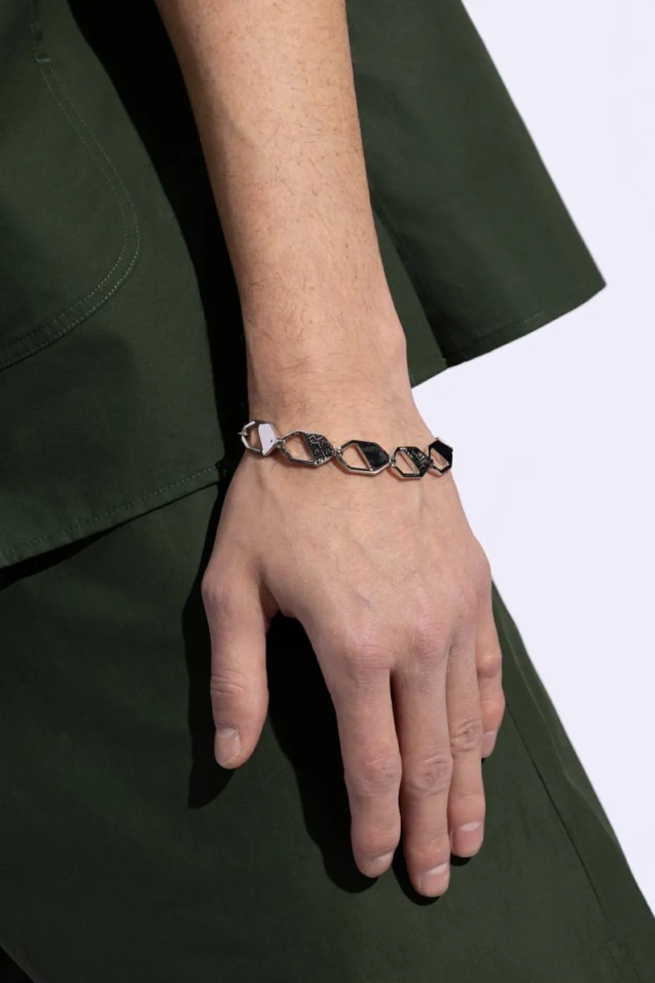 Fendi SILVER Brass bracelet