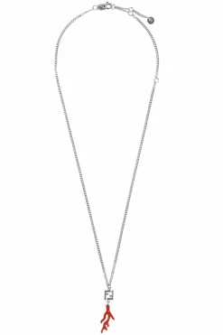 Fendi SILVER Brass necklace