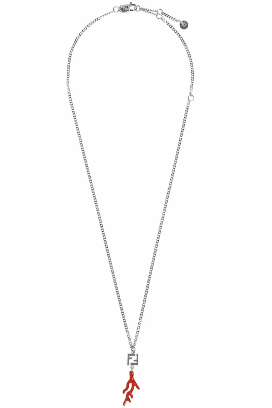Fendi SILVER Brass necklace