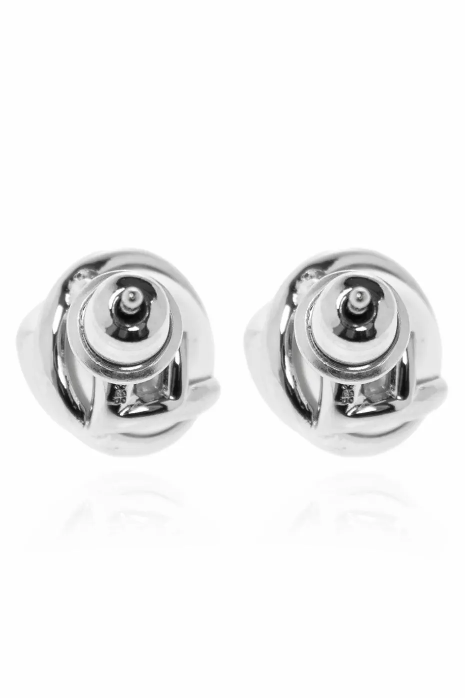 Fendi SILVER Earrings with glass pearl