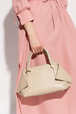 FERRAGAMO beige Handbag Scarf Small