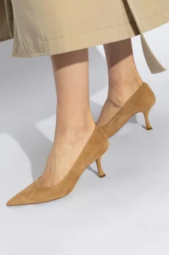 FERRAGAMO beige High-heeled shoes 'Elydea'