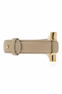 FERRAGAMO beige Leather bracelet
